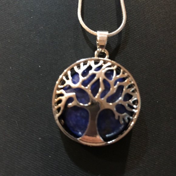 Tree of Life Necklace Genuine Stone - Picture 3 of 6